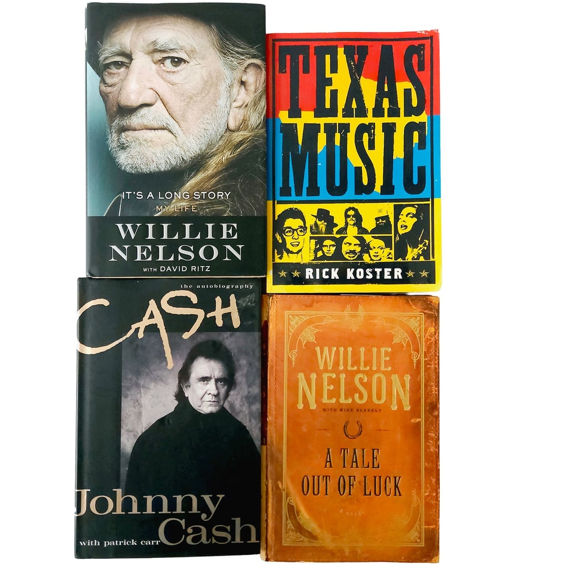 Legends of Music Including Cash Nelson and all of Texas: Title: Legends of Music Including Cash Nelson and all of Texas Description: It's a Long Story My Life Willy Nelson with David Ritz hardcover dust jacket first edition 2015 A Tale of Luck - a Novel Wil
