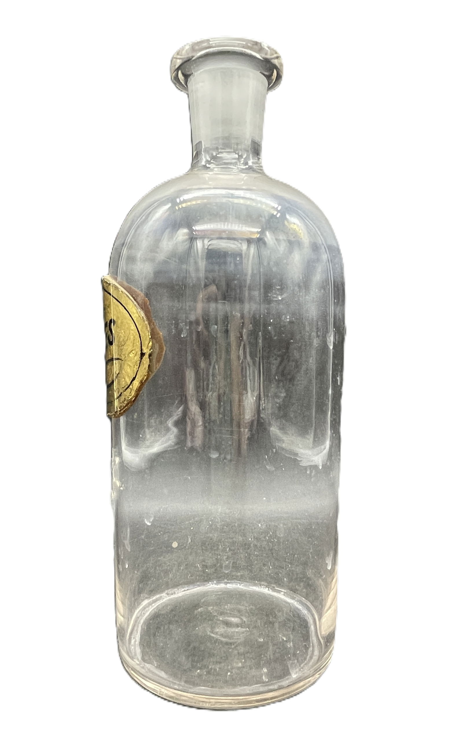 Vintage Pharmacy TINCTURE AOLES GLASS APOTHECARY BOTTLE RX - 3