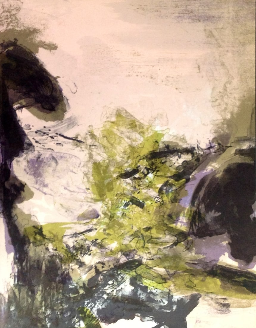 Zao Wou-Ki Original lithograph XXe siecle 1971 (1 of 1)