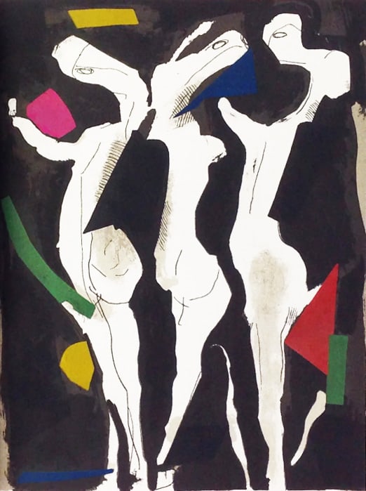 Marino Marini Original Lithograph Le Sacre du Printemps XXe siecle 1973: Title: Marino Marini Original Lithograph Le Sacre du Printemps XXe siecle 1973 Artist: Marino Marini Description: Artist: Marino Marini Country: Italy Title: Le Sacre du Printemps Medium: Original Lit