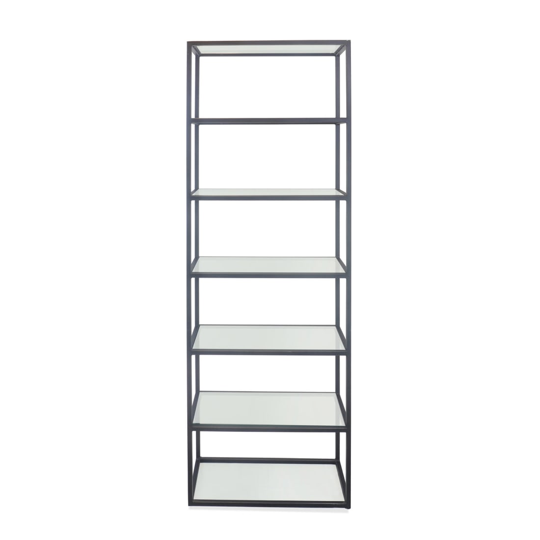 Mitchell Gold + Bob Williams Vienna Bookshelf: Title: Mitchell Gold + Bob Williams Vienna Bookshelf Description: The Mitchell Gold + Bob Williams Vienna Bookshelf blends industrial sophistication with modern elegance. Featuring a sleek, matte blac