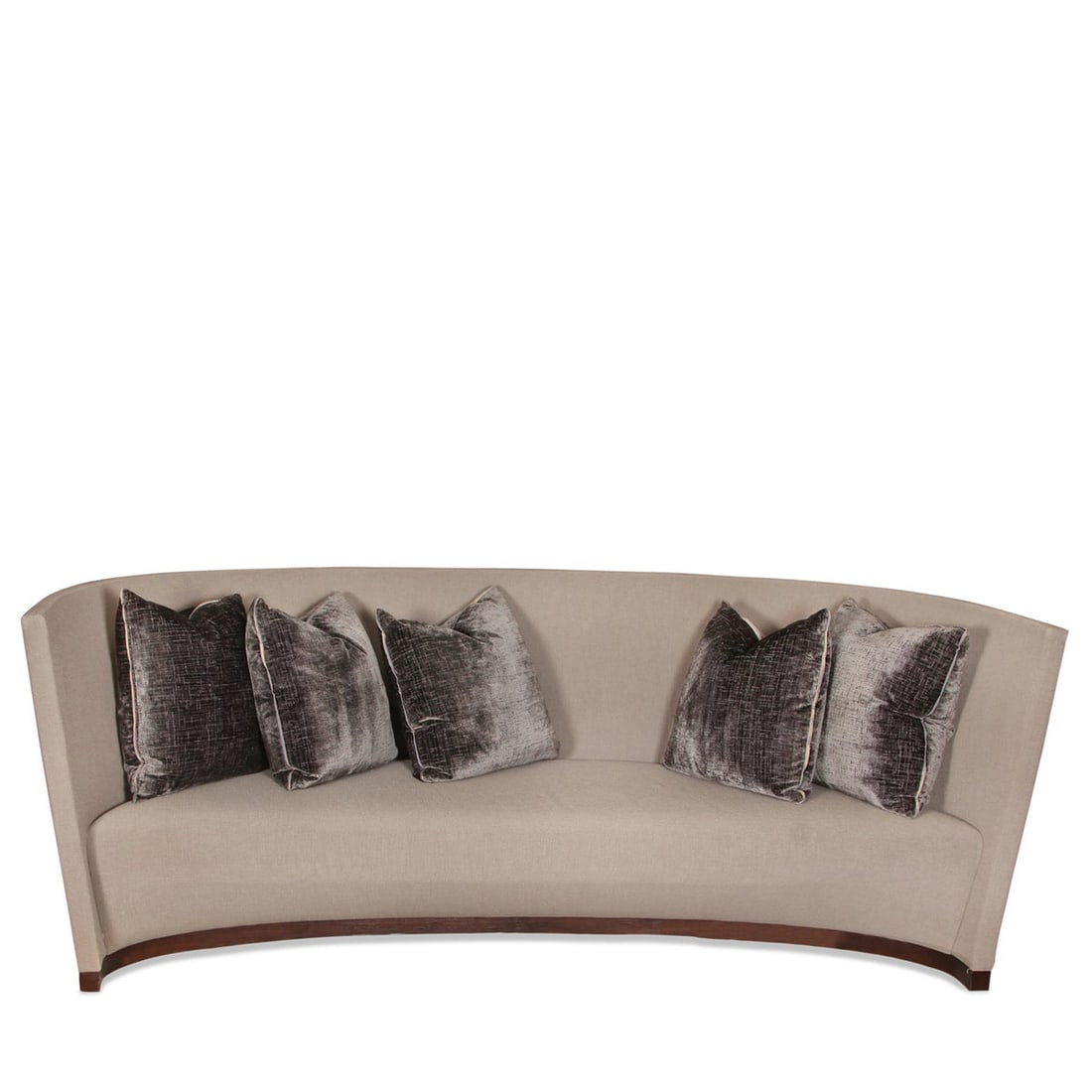 Holly Hunt Large Curved back Sofa (1 of 4)