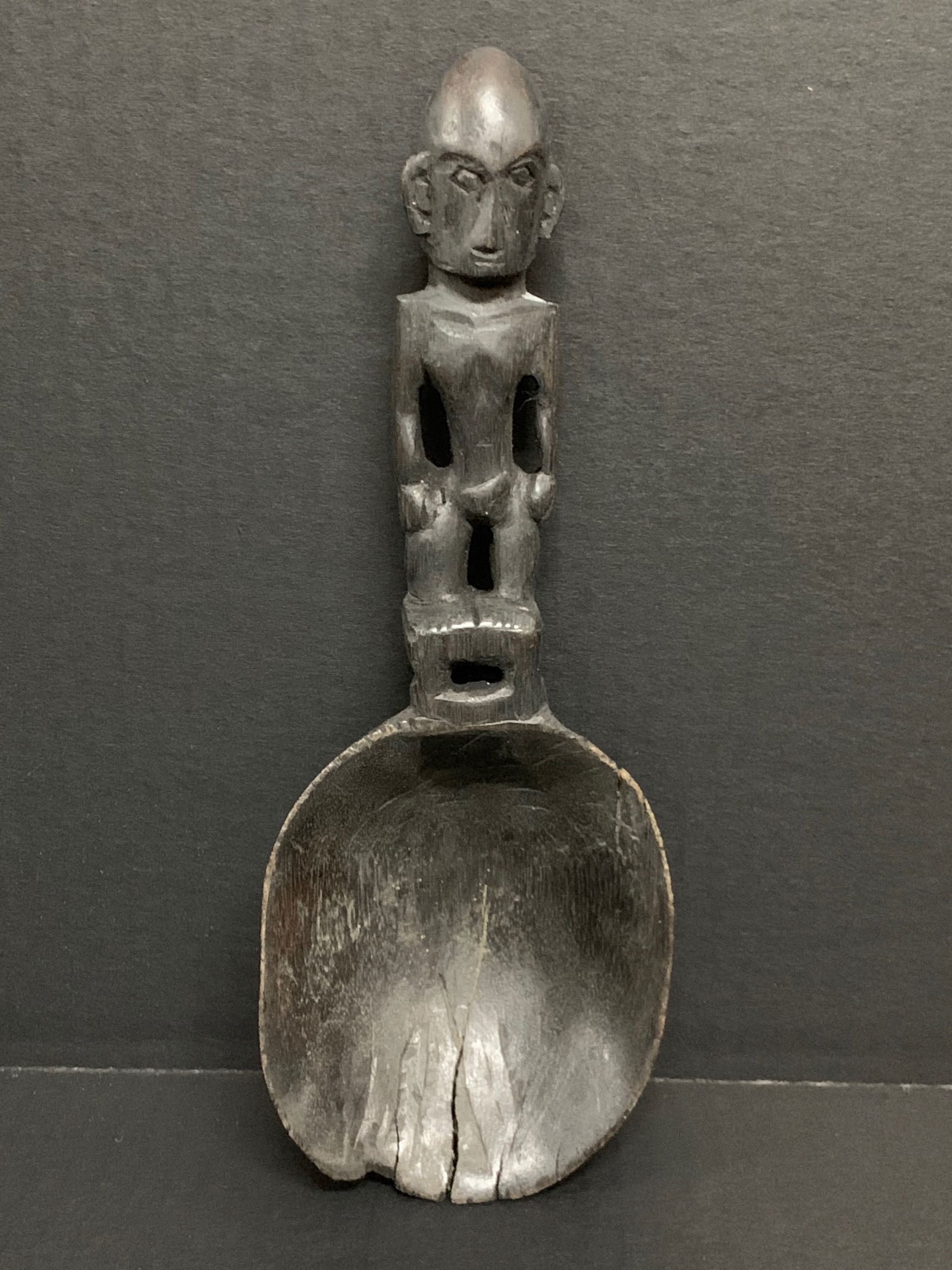 Late 20th Century Philippine Ifugao Tribal Art Wood Spoon (1 of 7)