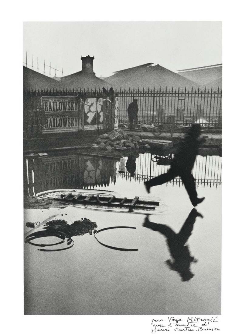 HENRI CARTIER BRESSON DERRIERE LA GARE SAINT PRINT (1 of 1)