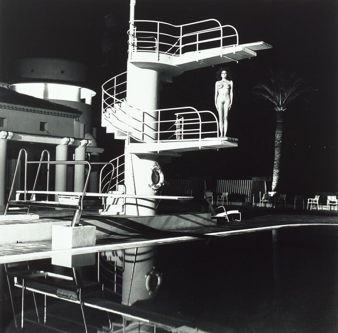 HELMUT NEWTON DIVING TOWER PRINT (1 of 1)