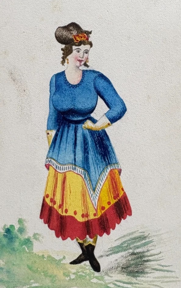 Antique Drawing Man, Portrait Genre Scene, Woman, Portrait Sketch Artwork: Title: Antique Drawing Man, Portrait Genre Scene, Woman, Portrait Sketch Artwork Description: Pencil on paper 14.5 x 19.5 cm All our artworks are packaged to a very high standard, using protective cel