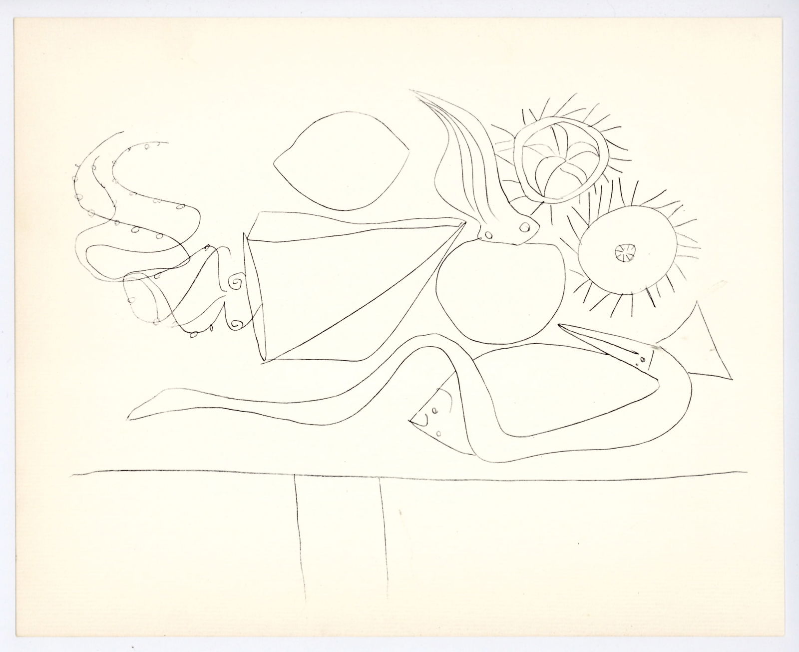 Pablo Picasso | Mythological Drawing, Antibes (1 of 1)