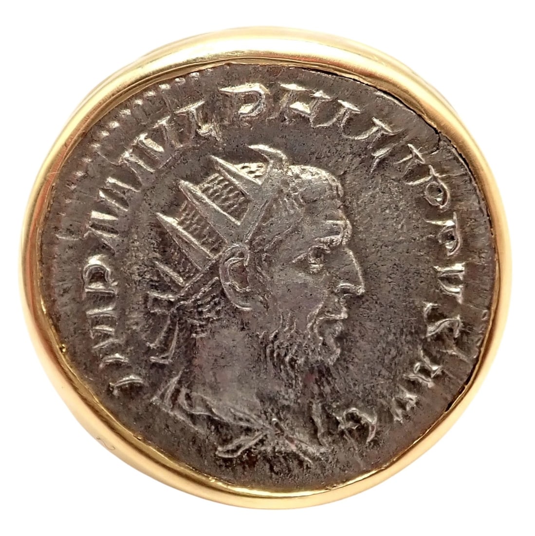 Rare! Bvlgari Bulgari 18k Gold Diamond Monete Antique Large Coin Signet Ring: Rare! Bvlgari Bulgari 18k Gold Diamond Monete Antique Large Coin Signet Ring Reserve: $27,500.00 Shipping: Domestic: Flat-rate of $35.00 to anywhere within the contiguous U.S. International: Foreign s