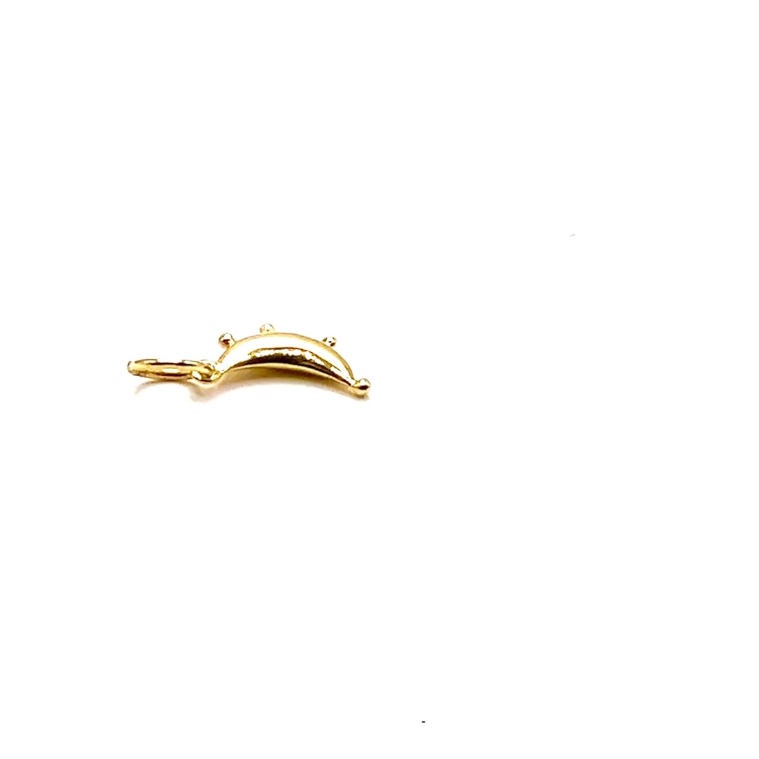 Temple St Clair 18k Crescent Moon Charm Cord Bracelet: Temple St Clair 18k Crescent Moon Charm Cord Bracelet About This Piece: Retail Price: $550 Metal: 18k yellow gold charm Vermeil clasp on cord Measurements: 8mm x 21mm Weight 3 grams Length: 7.25"<br
