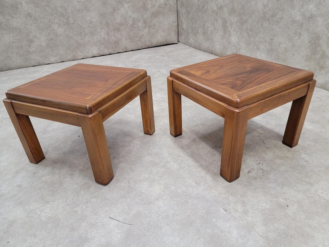Mid Century Modern Lane Side Tables - Pair - 3