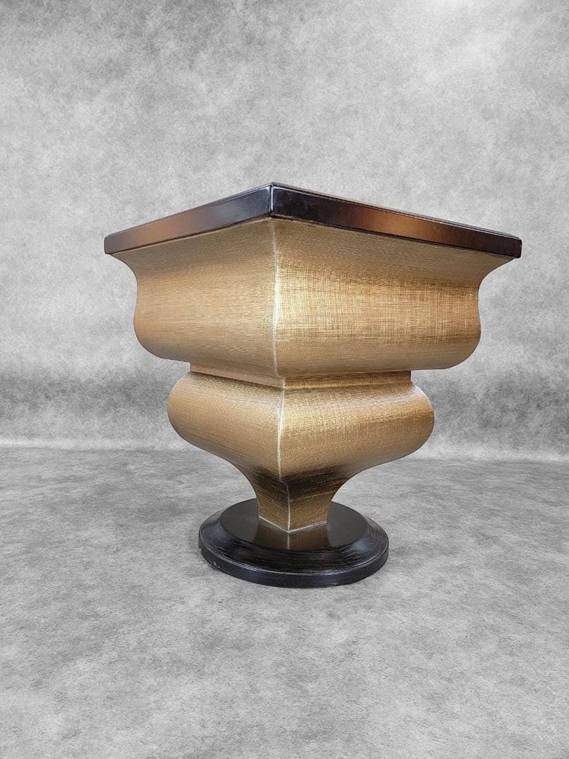 Vintage Modern Deco Style Sculptural Side Cocktail Table By Art Max - 2