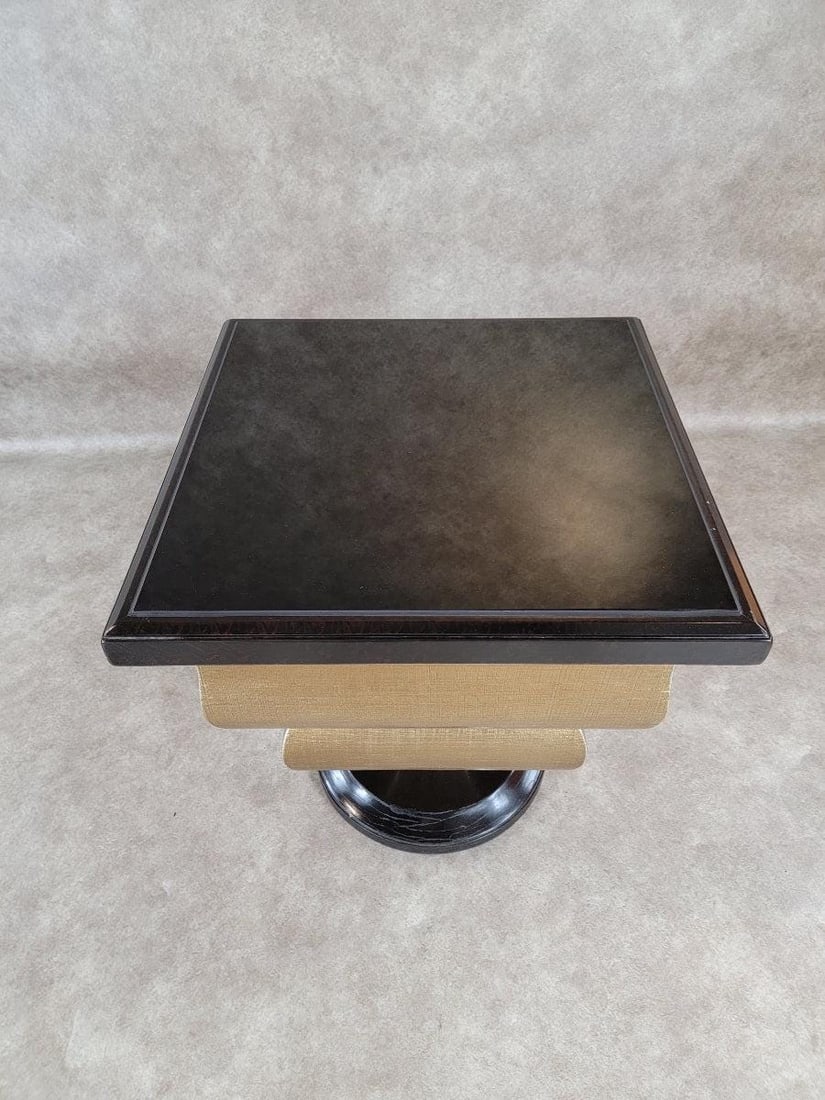 Vintage Modern Deco Style Sculptural Side Cocktail Table By Art Max - 4