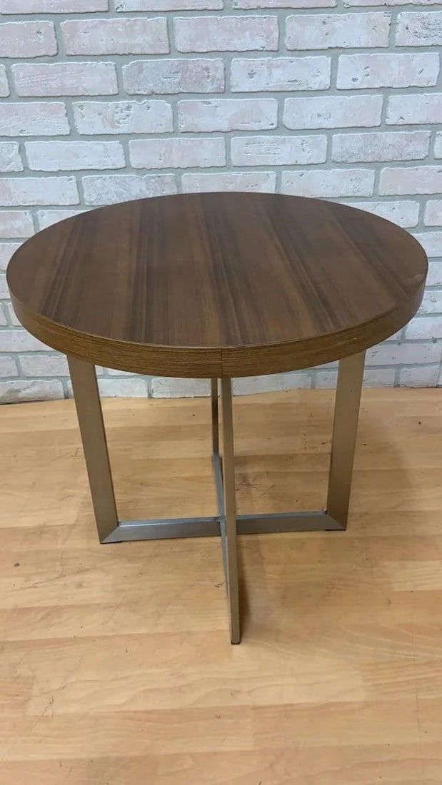 Mid Century Modern Milo Baughman Style Side Table - 3