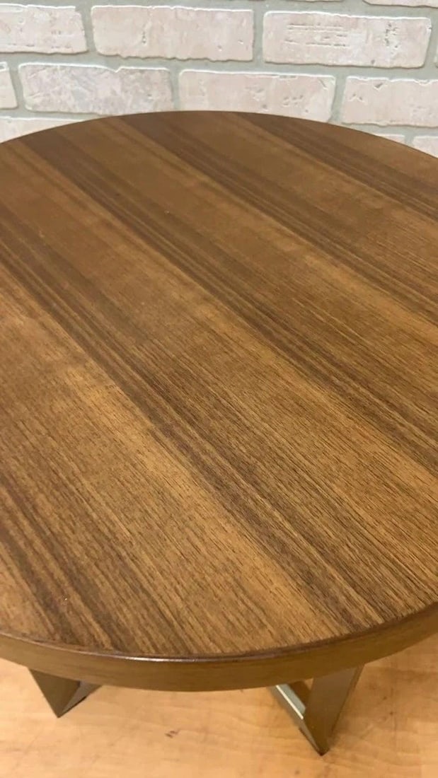 Mid Century Modern Milo Baughman Style Side Table - 4