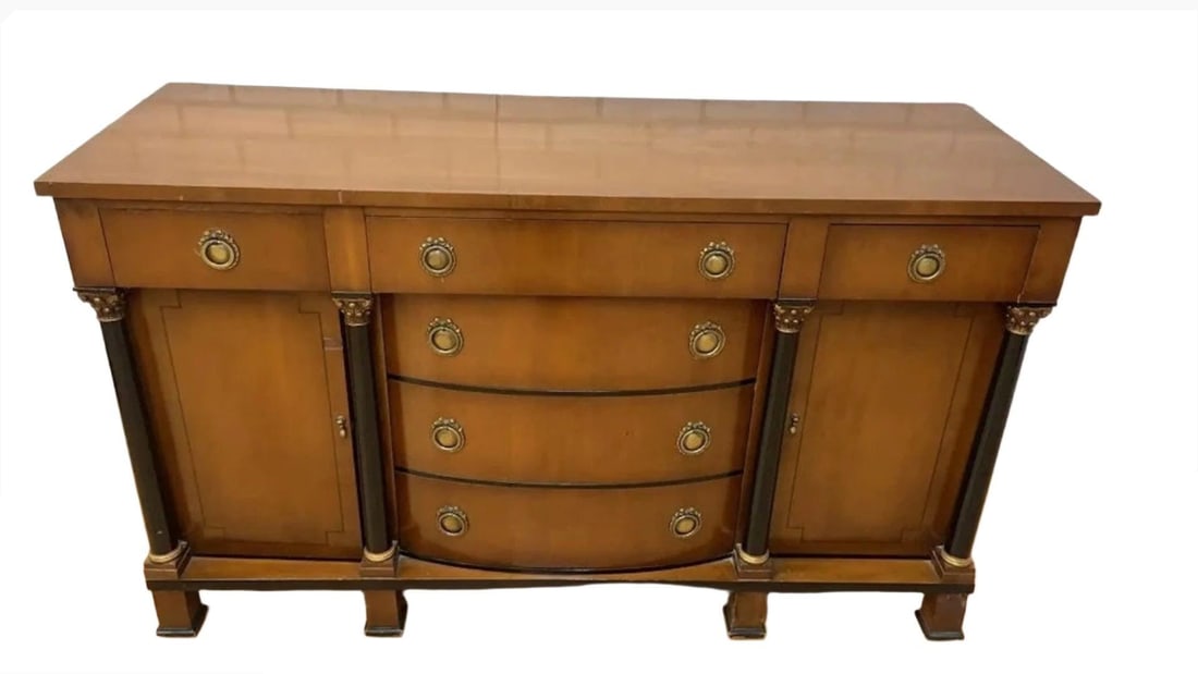 Vintage Empire Style Sideboard/Credenza