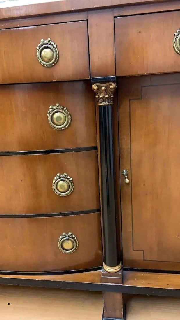 Vintage Empire Style Sideboard/Credenza - 4