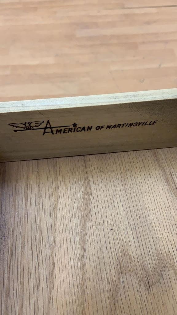 Vintage Mid Century Modern American of Martinsville Side Tables/Nightstand - Pair - 5