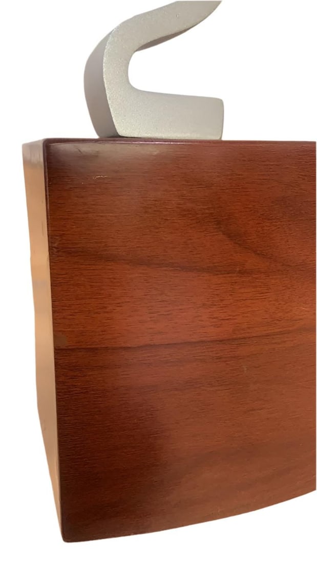 Contemporary Modern Curved Glass Coffee Table - 4