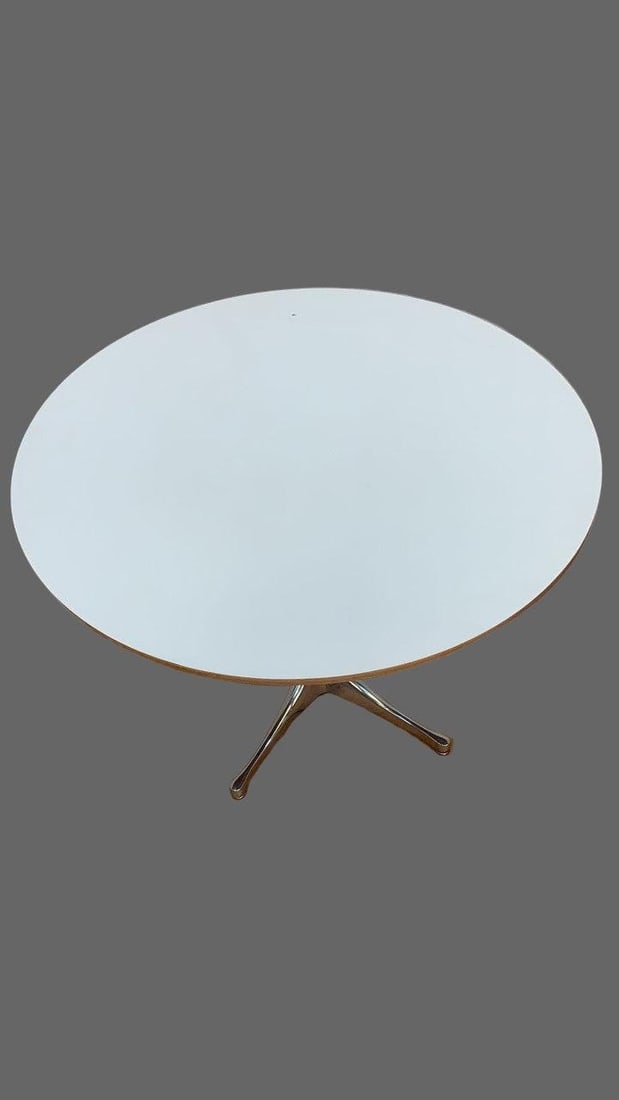 Mid Century Modern Herman Miller Swag Leg Side Table - 6