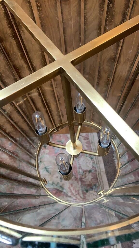 Cadence Small Tall Chandelier by Carrier and Company - 4