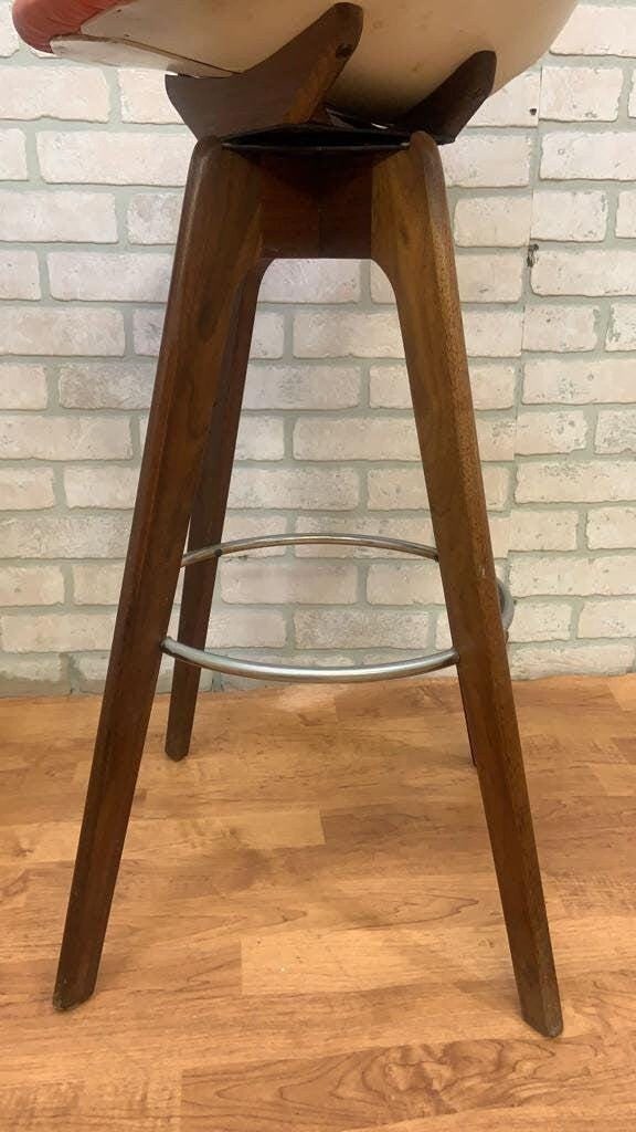 Mid Century Modern Stools Designed by John Yellen - Pair - 8