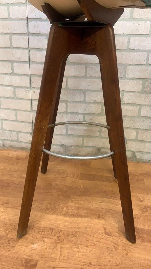 Mid Century Modern Stools Designed by John Yellen - Pair - 9