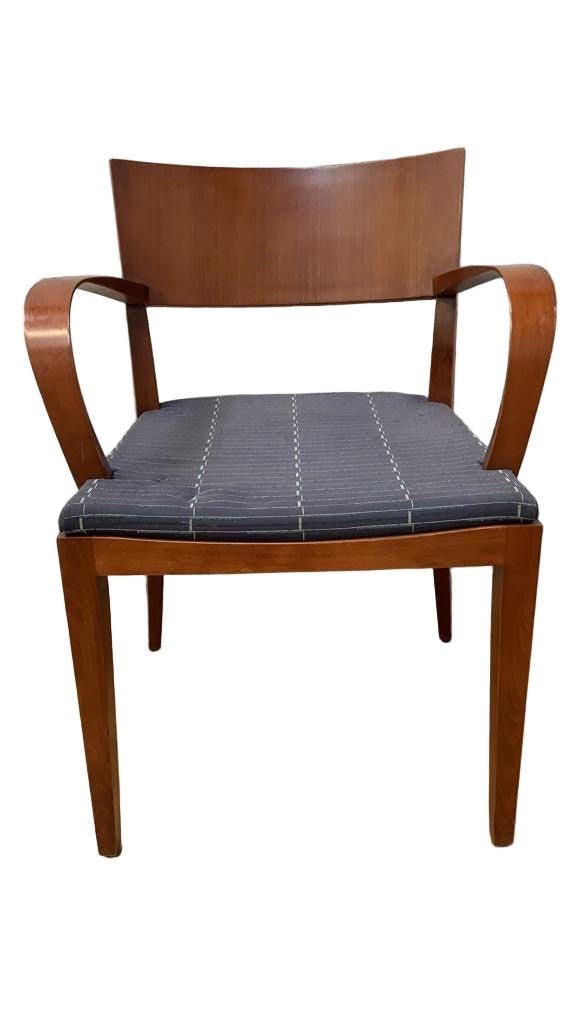 Contemporary Jonathan Crinion for Knoll Wood Side Dining Chairs - Set of 6 - 4