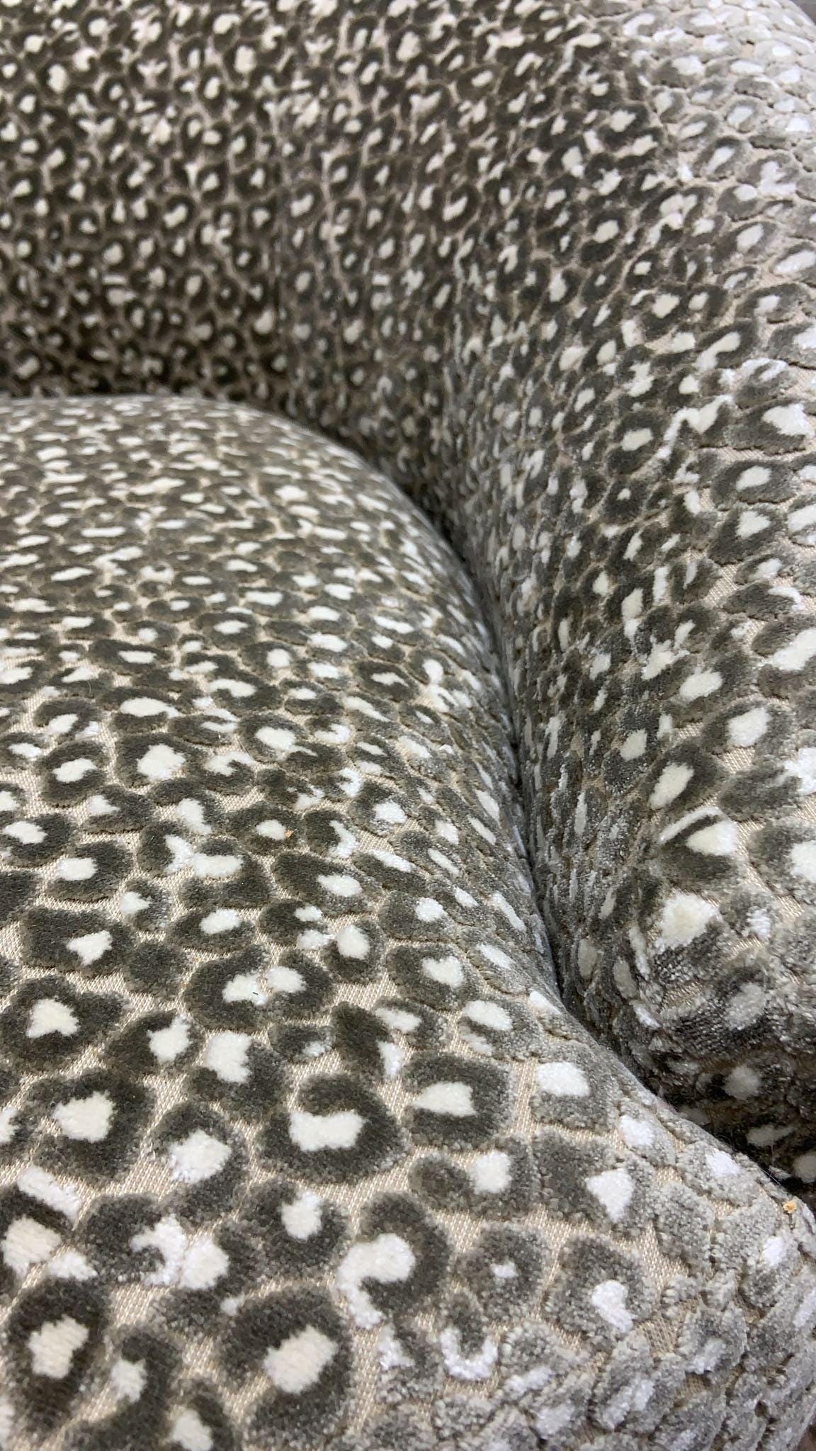 Mid Century Modern Vladimir Kagan Style Asymmetrical Swivel “Nautilus” Weiman Lounge - 10