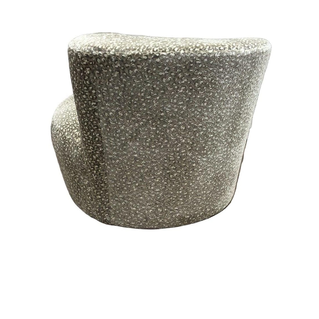 Mid Century Modern Vladimir Kagan Style Asymmetrical Swivel “Nautilus” Weiman Lounge - 9