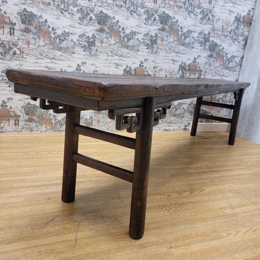 Antique Shanxi Province Elm Table - 10
