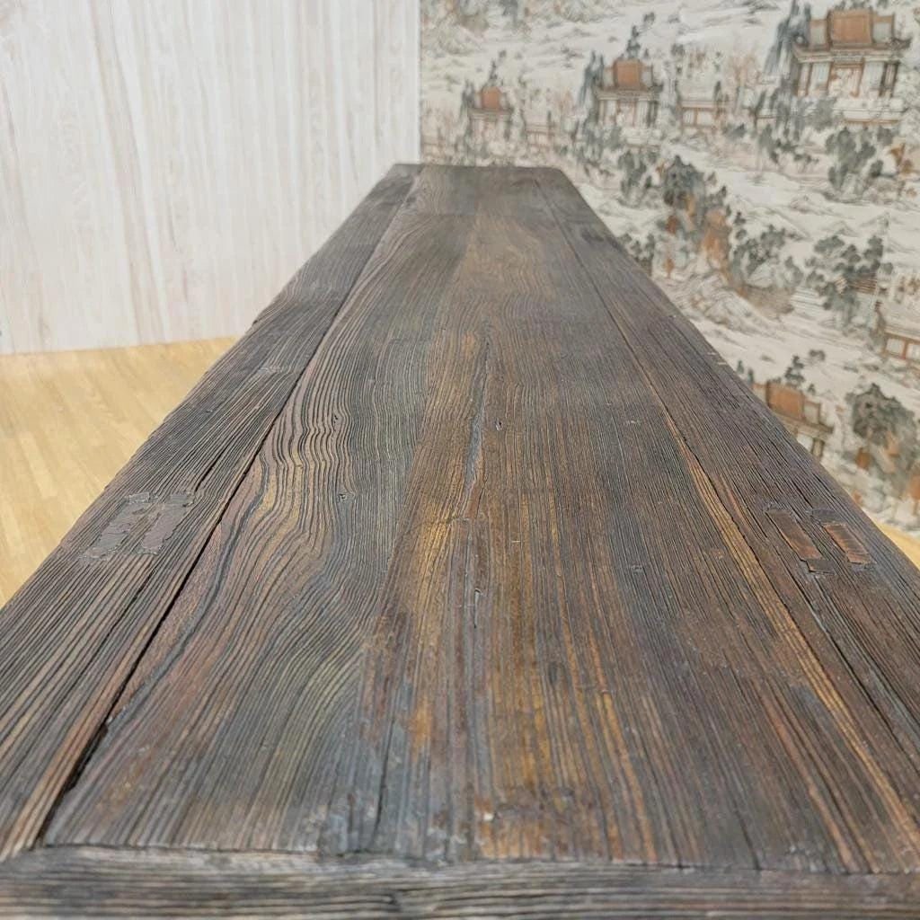 Antique Shanxi Province Elm Table - 6