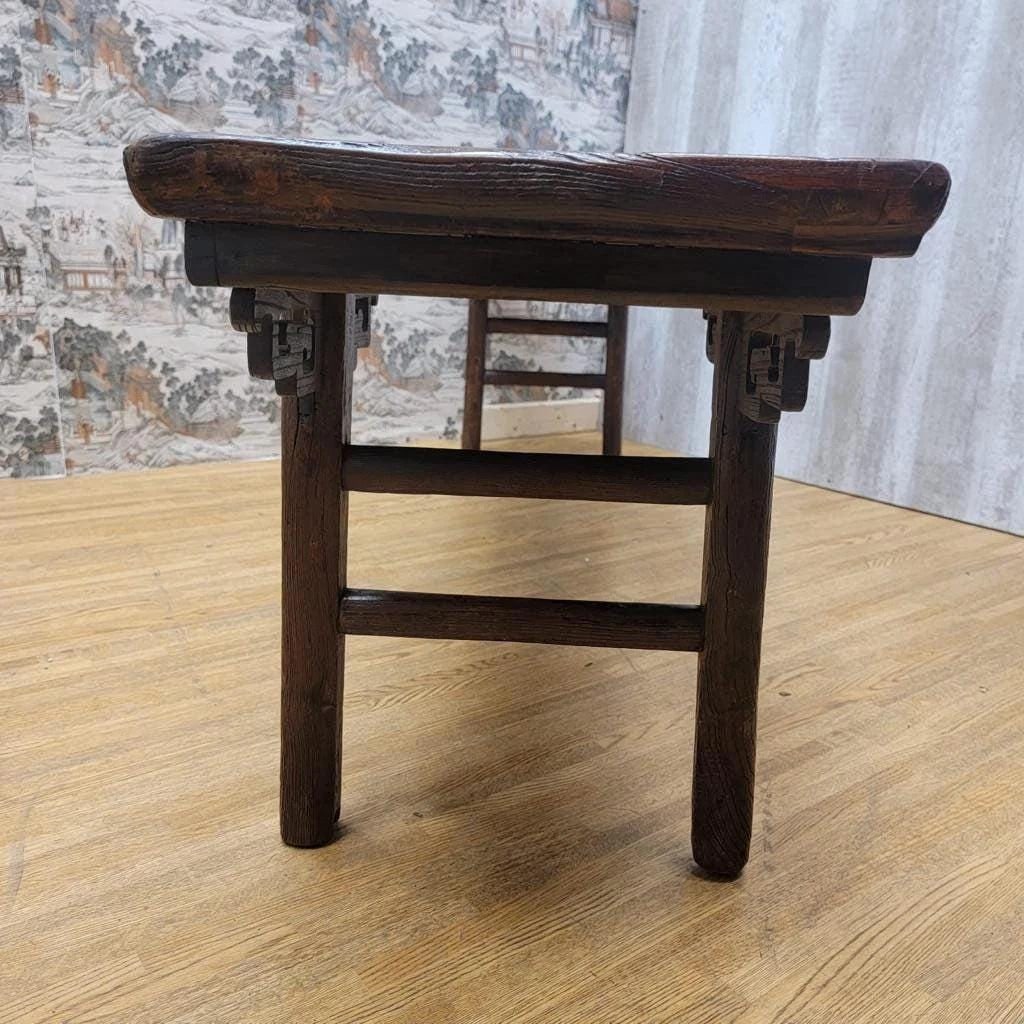 Antique Shanxi Province Elm Table - 9
