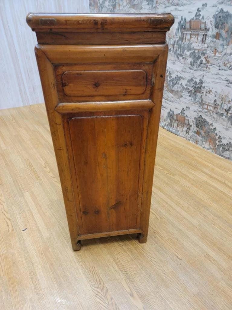 Antique Shanxi Province Elmwood Cabinet - 8