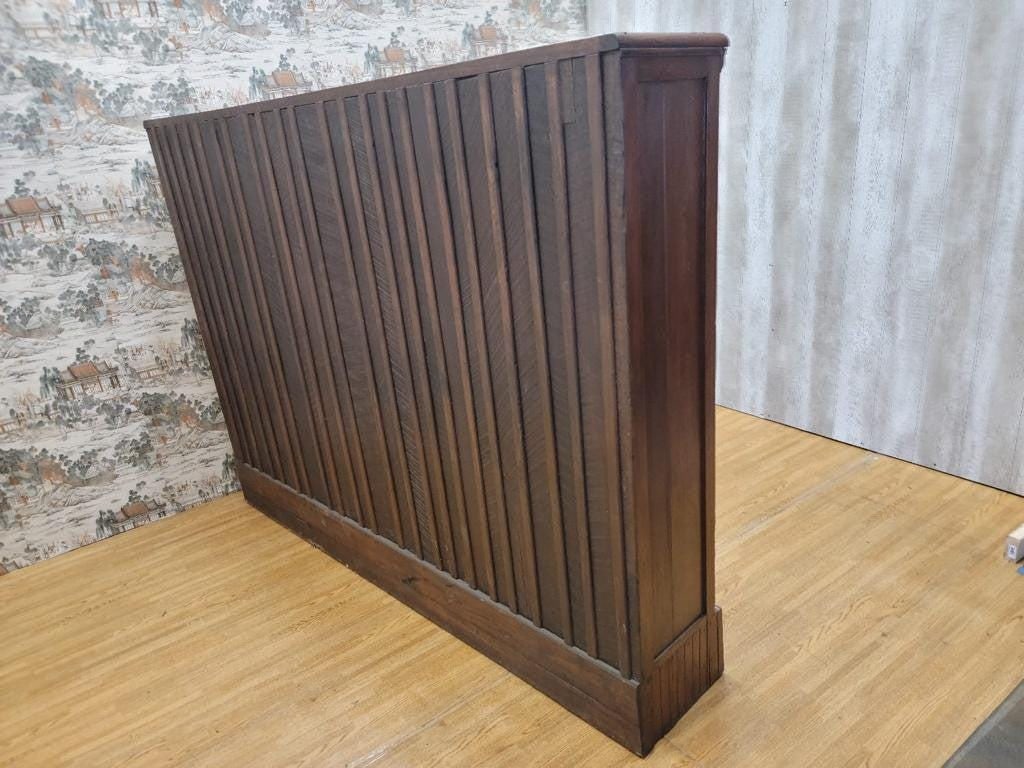 Antique Shanxi Province Teak and Glass Display Cabinet/Bookcase - 8