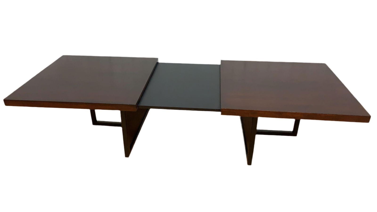 Mid Century Modern John Keal Style Expanding Coffee Table - 7