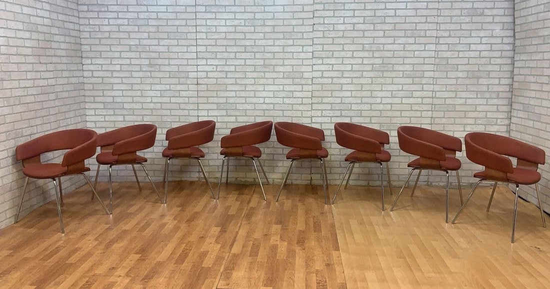 Vintage Modern Allermuir A580 Mollie Dining Side Chairs - Set of 12 - 2