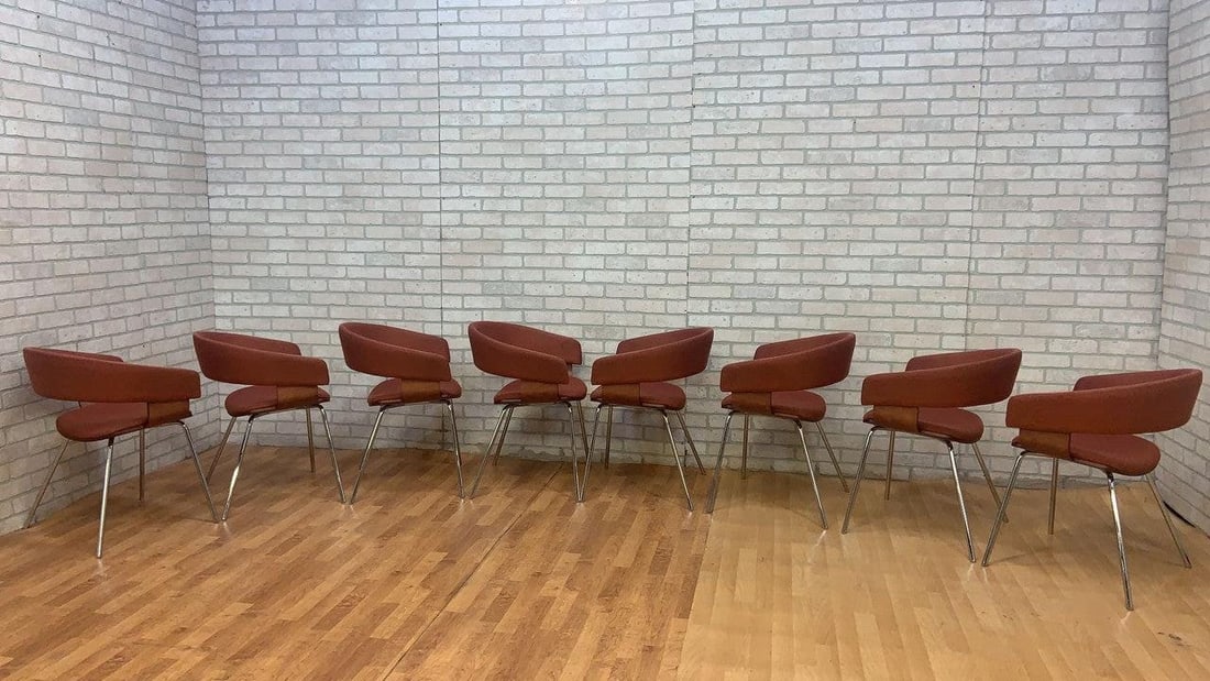 Vintage Modern Allermuir A580 Mollie Dining Side Chairs - Set of 12 - 3