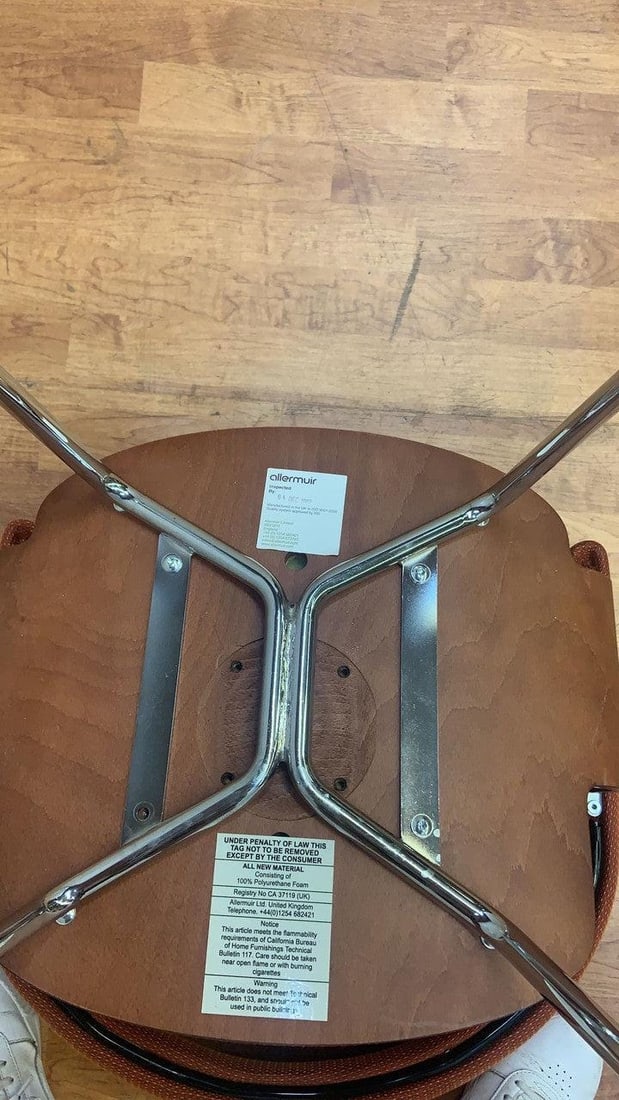 Vintage Modern Allermuir A580 Mollie Dining Side Chairs - Set of 12 - 9