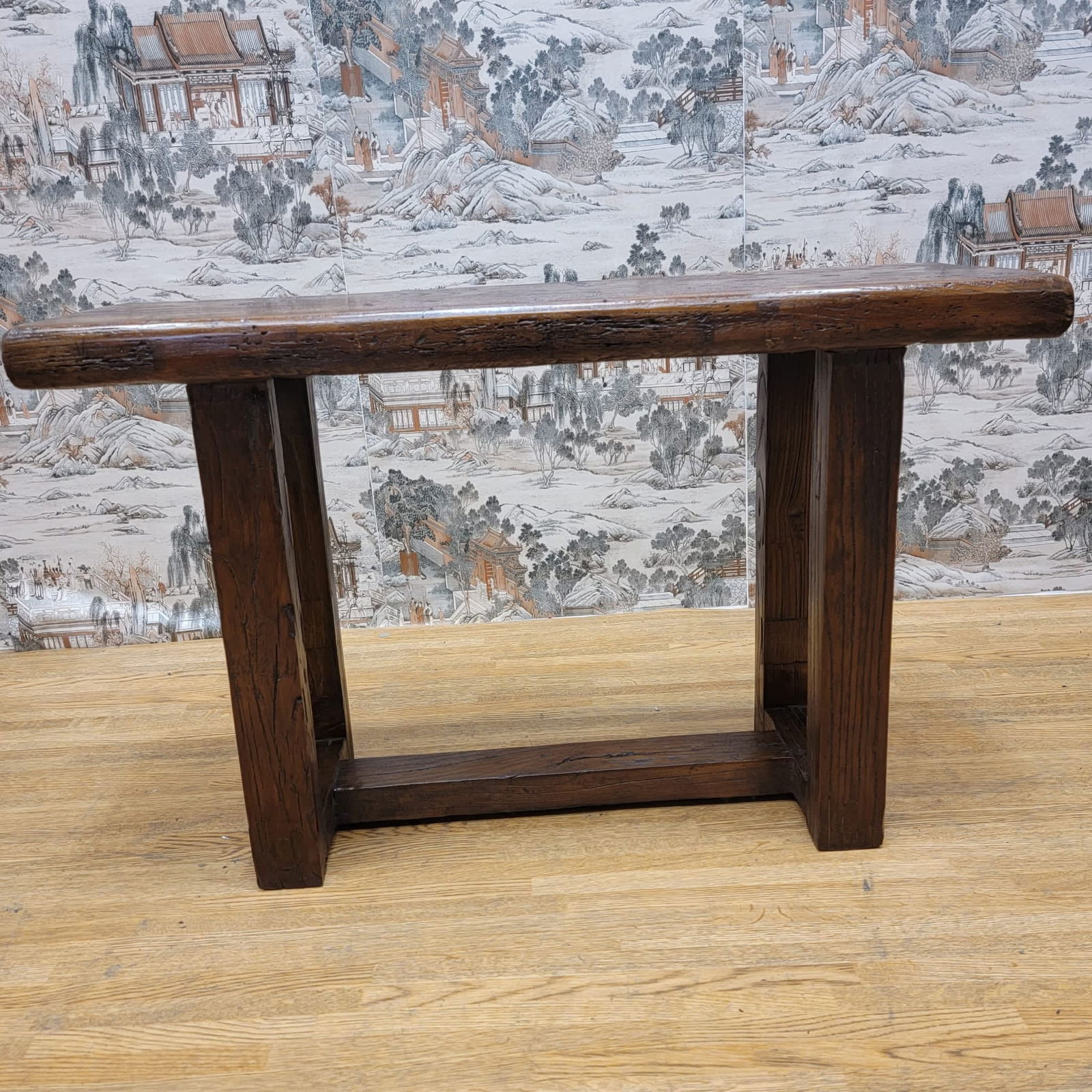 Antique Shanxi Province Elm Bench - 4