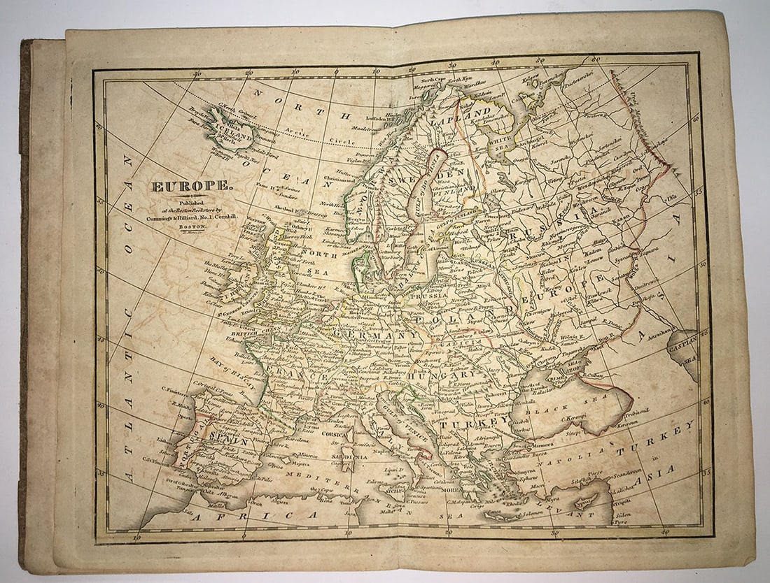 School Atlas to Cummings' Ancient & Modern Geography. Eighth Edition - 7