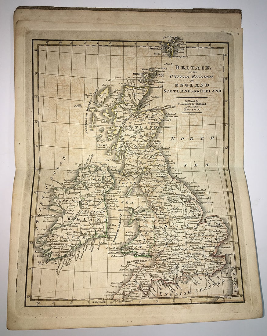 School Atlas to Cummings' Ancient & Modern Geography. Eighth Edition - 8