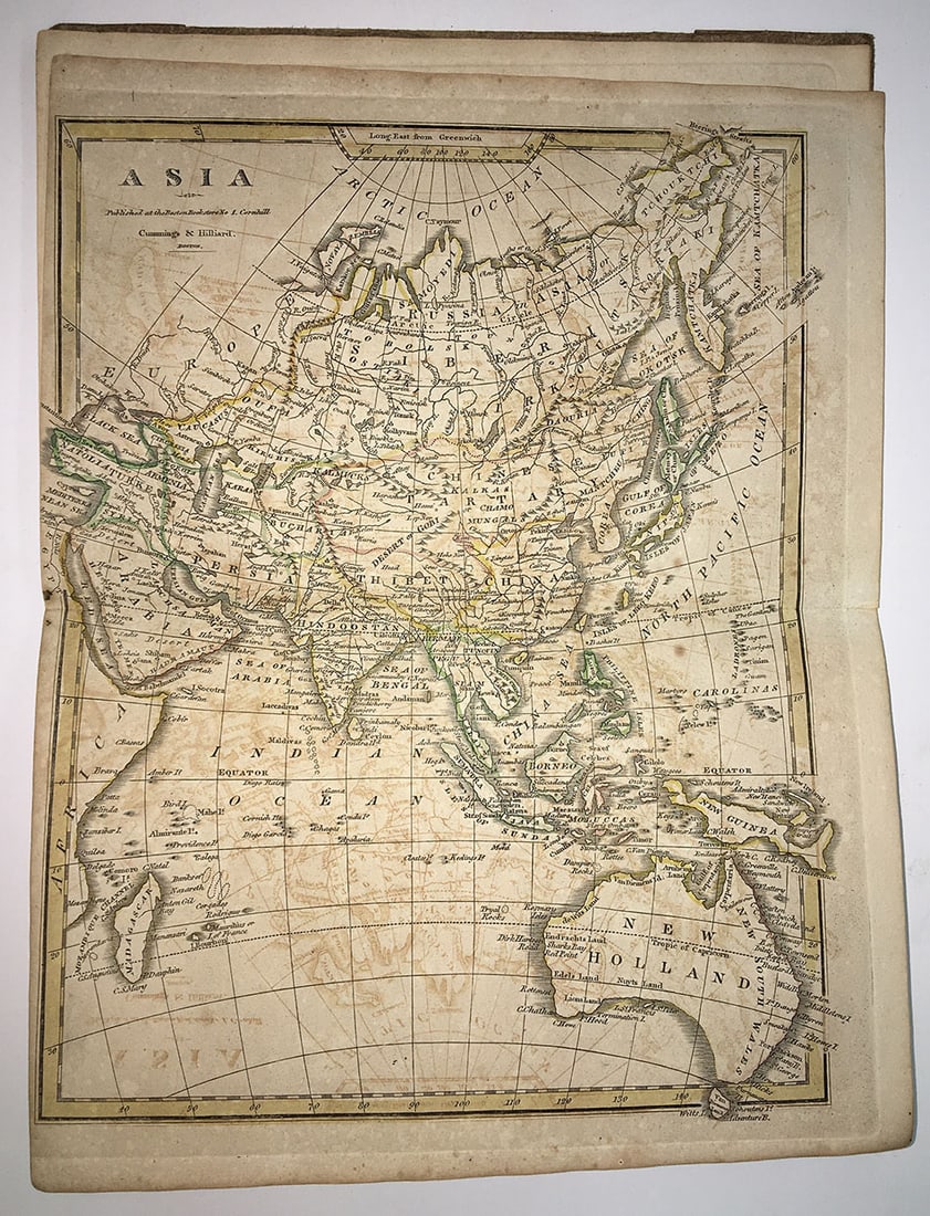 School Atlas to Cummings' Ancient & Modern Geography. Eighth Edition - 9
