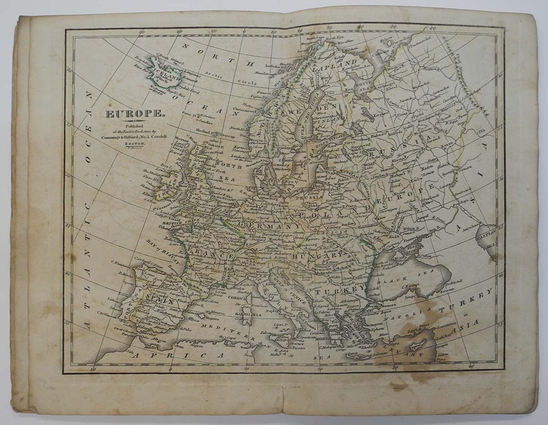 School Atlas to Cummings' Ancient & Modern Geography - 6