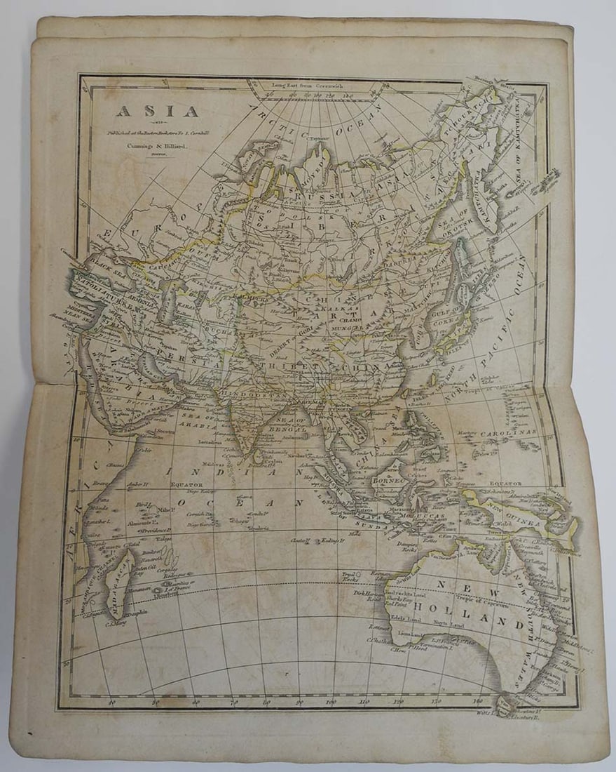 School Atlas to Cummings' Ancient & Modern Geography - 8