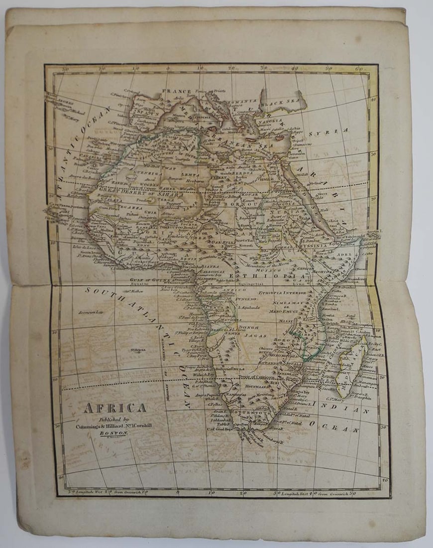 School Atlas to Cummings' Ancient & Modern Geography - 9