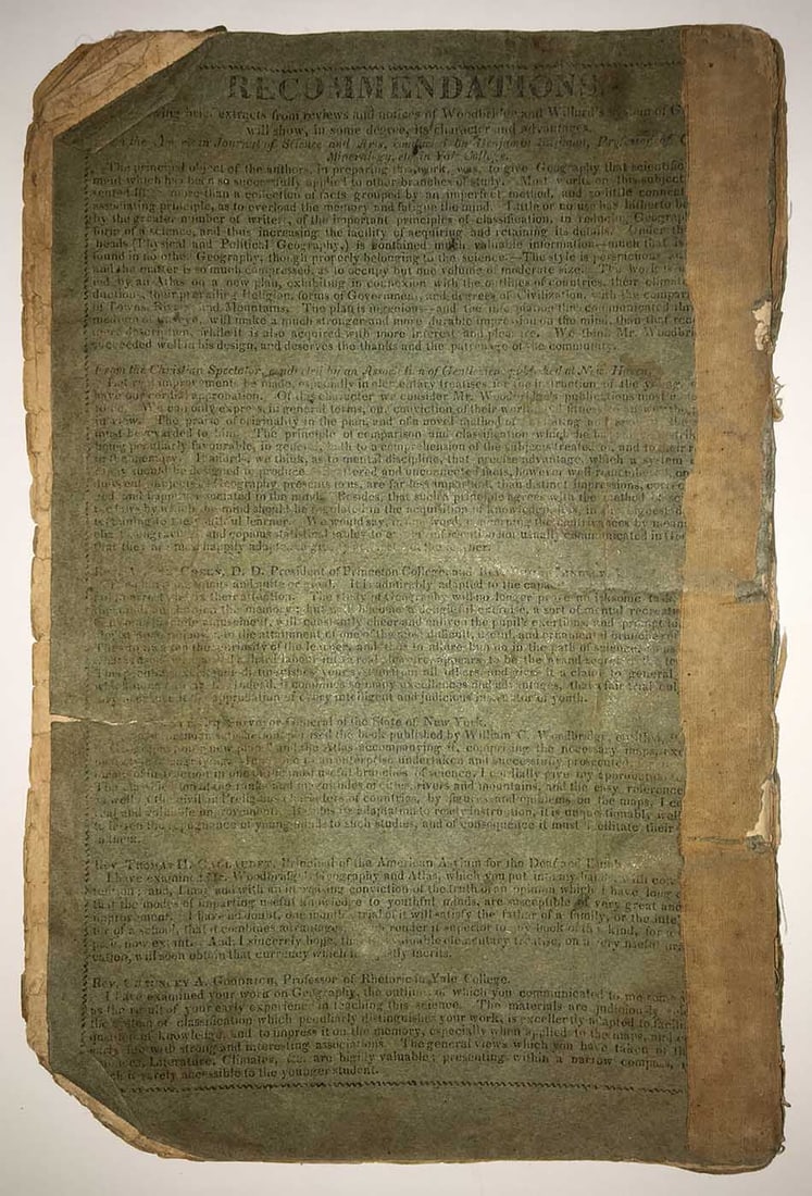 School Atlas to Accompany Woodbridge's Rudiments of Geography - 2