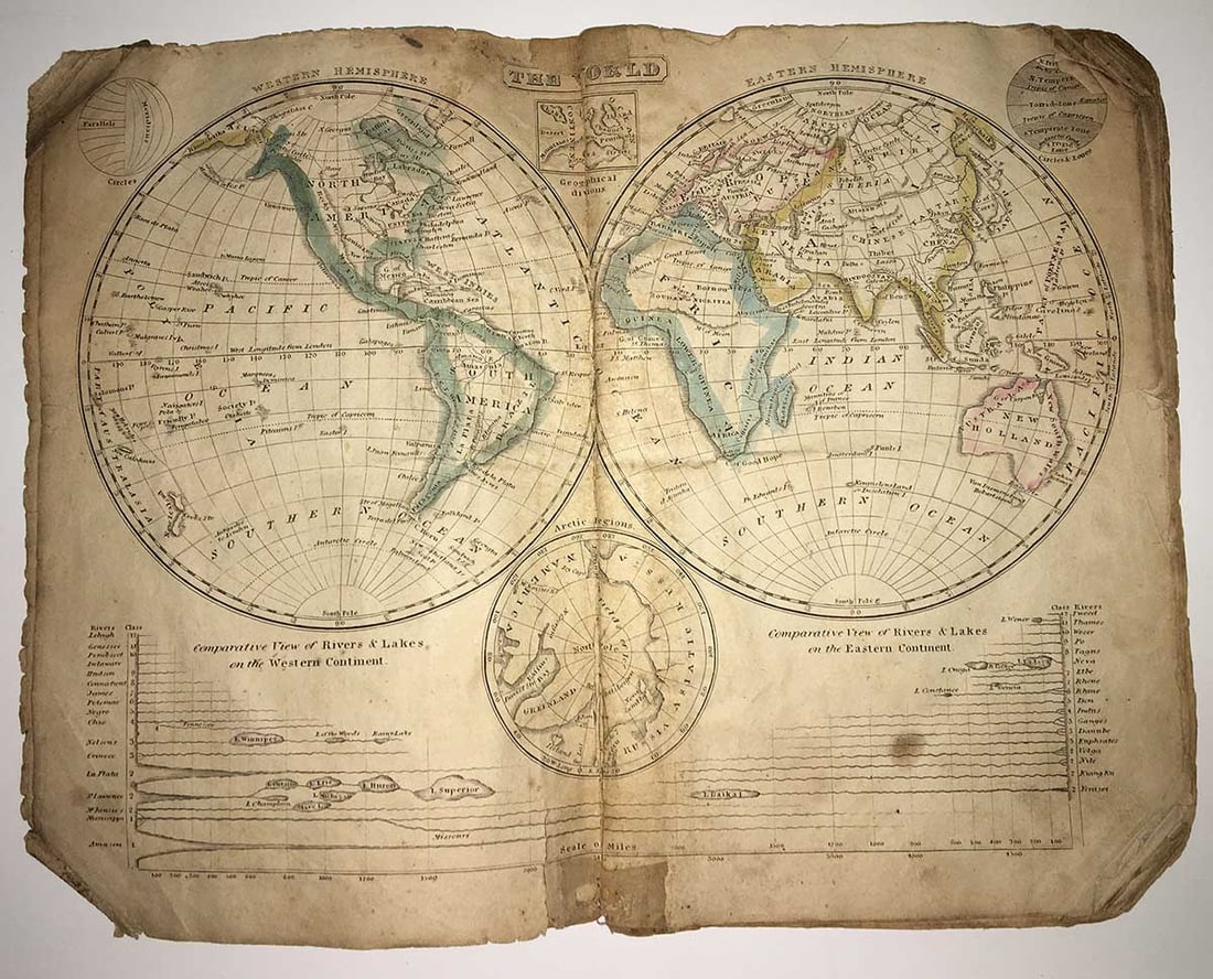 School Atlas to Accompany Woodbridge's Rudiments of Geography - 4