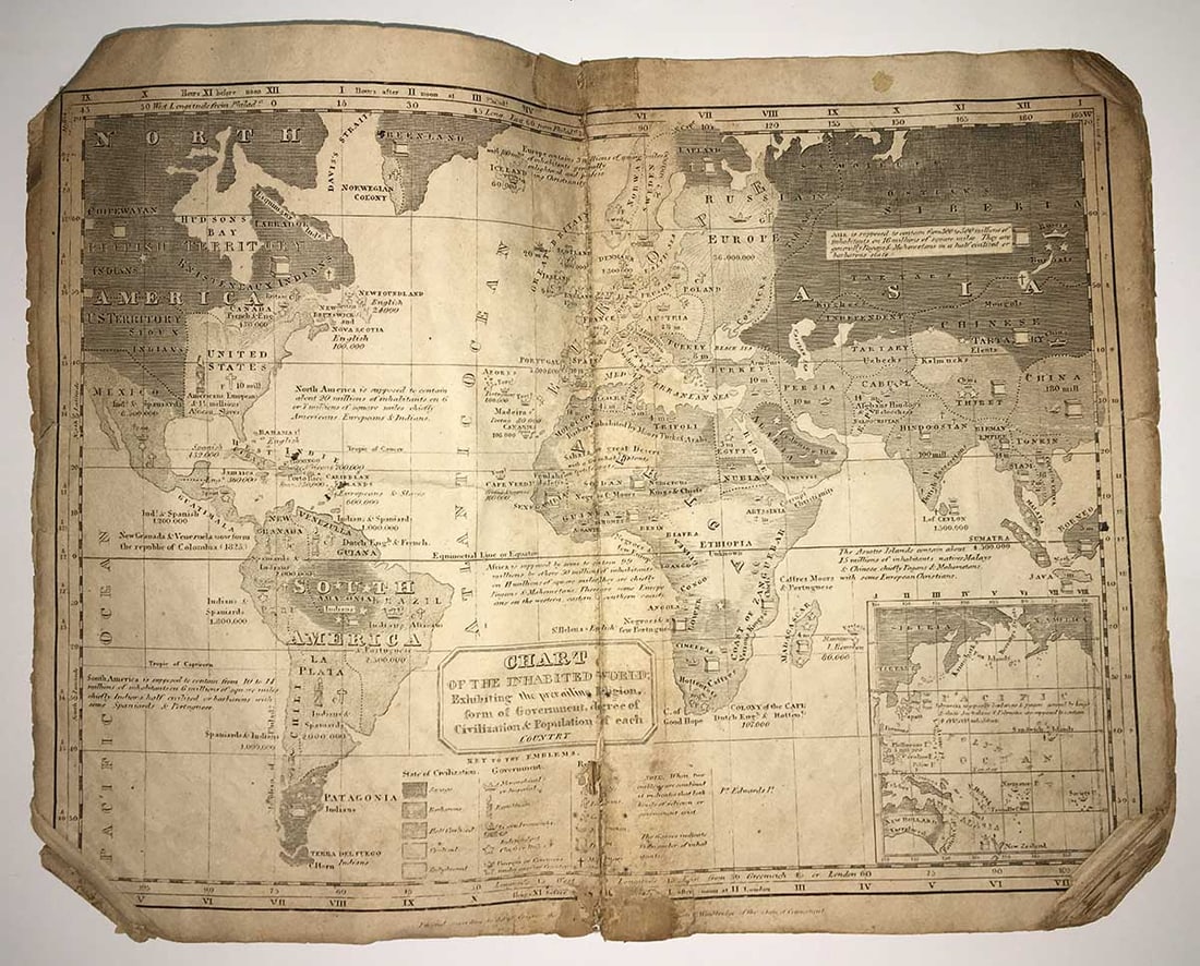 School Atlas to Accompany Woodbridge's Rudiments of Geography - 5