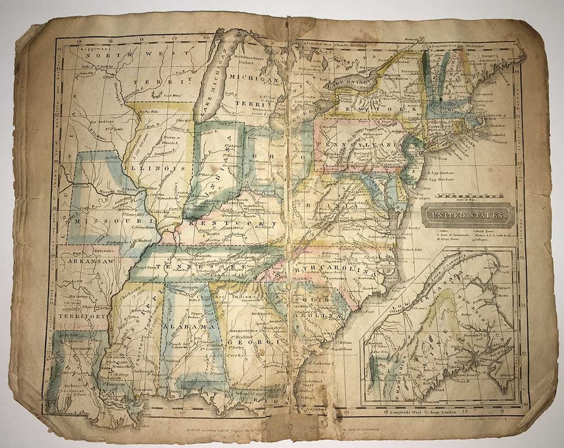 School Atlas to Accompany Woodbridge's Rudiments of Geography - 7