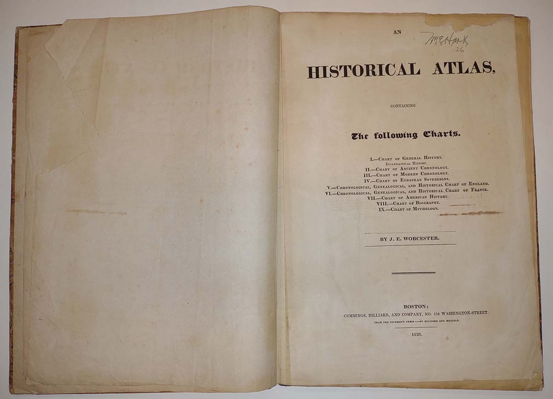 Historical Atlas, Containing the Following Charts - 2